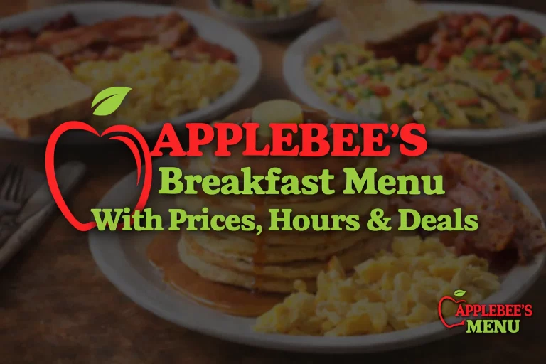 Applebee’s Breakfast Menu