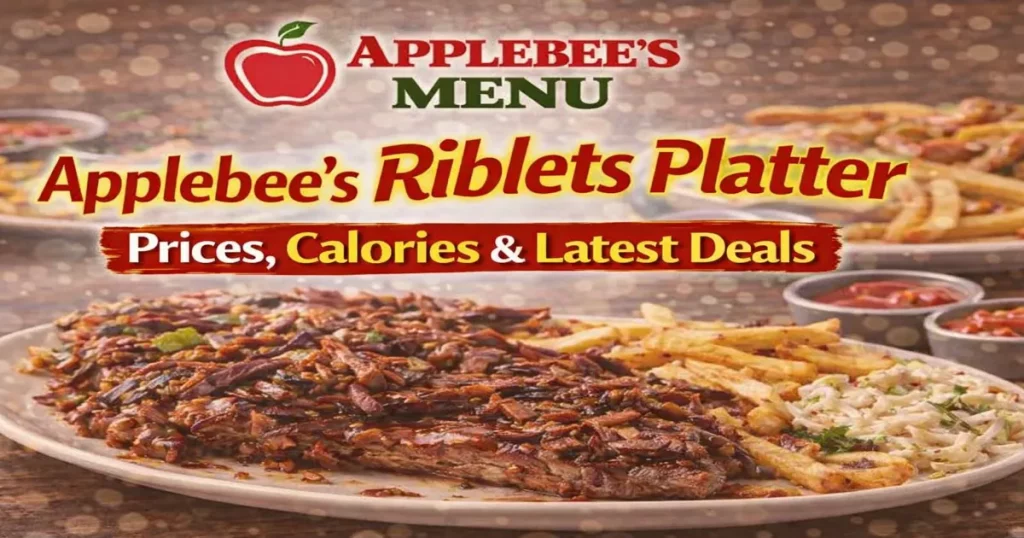 Applebee's Riblets Platter