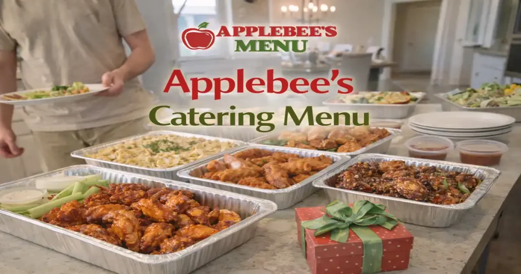Applebee's Catering Menu