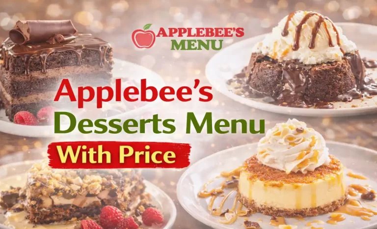 Applebee’s Desserts Menu