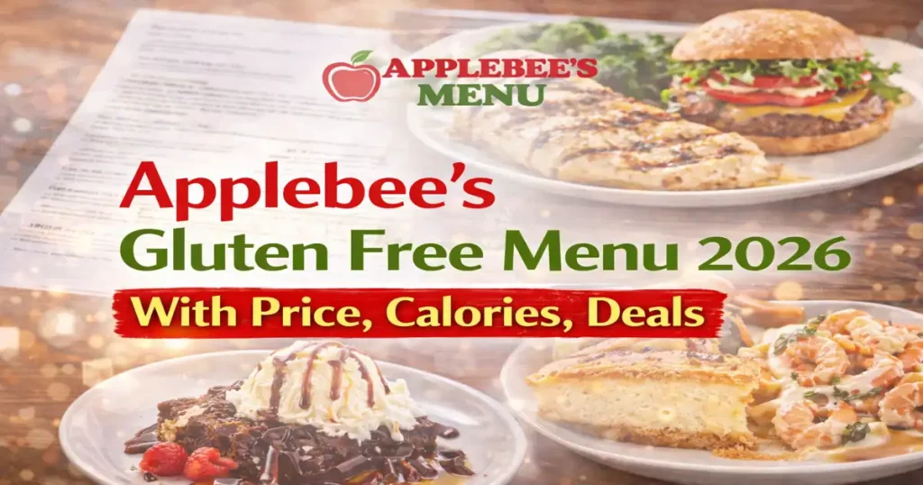 applebees gluten free menu 1