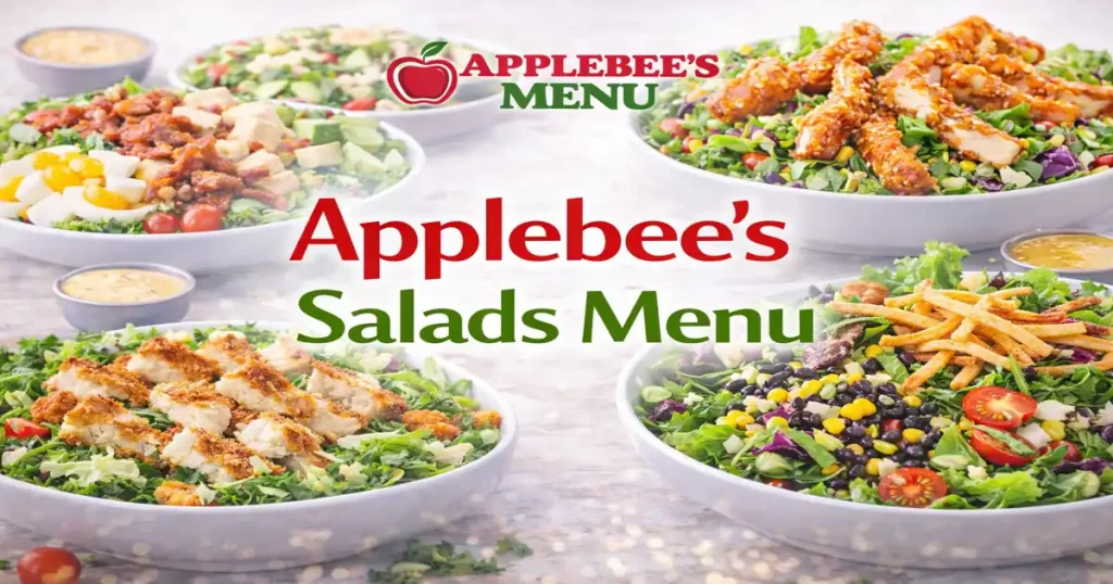 Applebee's Salads Menu