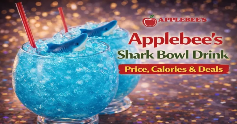 Applebee’s Shark Bowl Drink